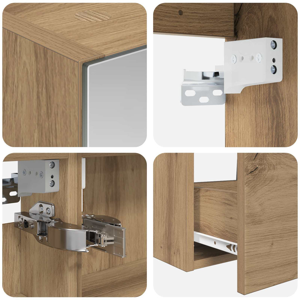 Bathroom Furniture Set 4 Pcs