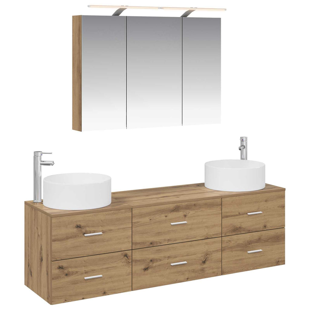 Bathroom Furniture Set 4 Pcs
