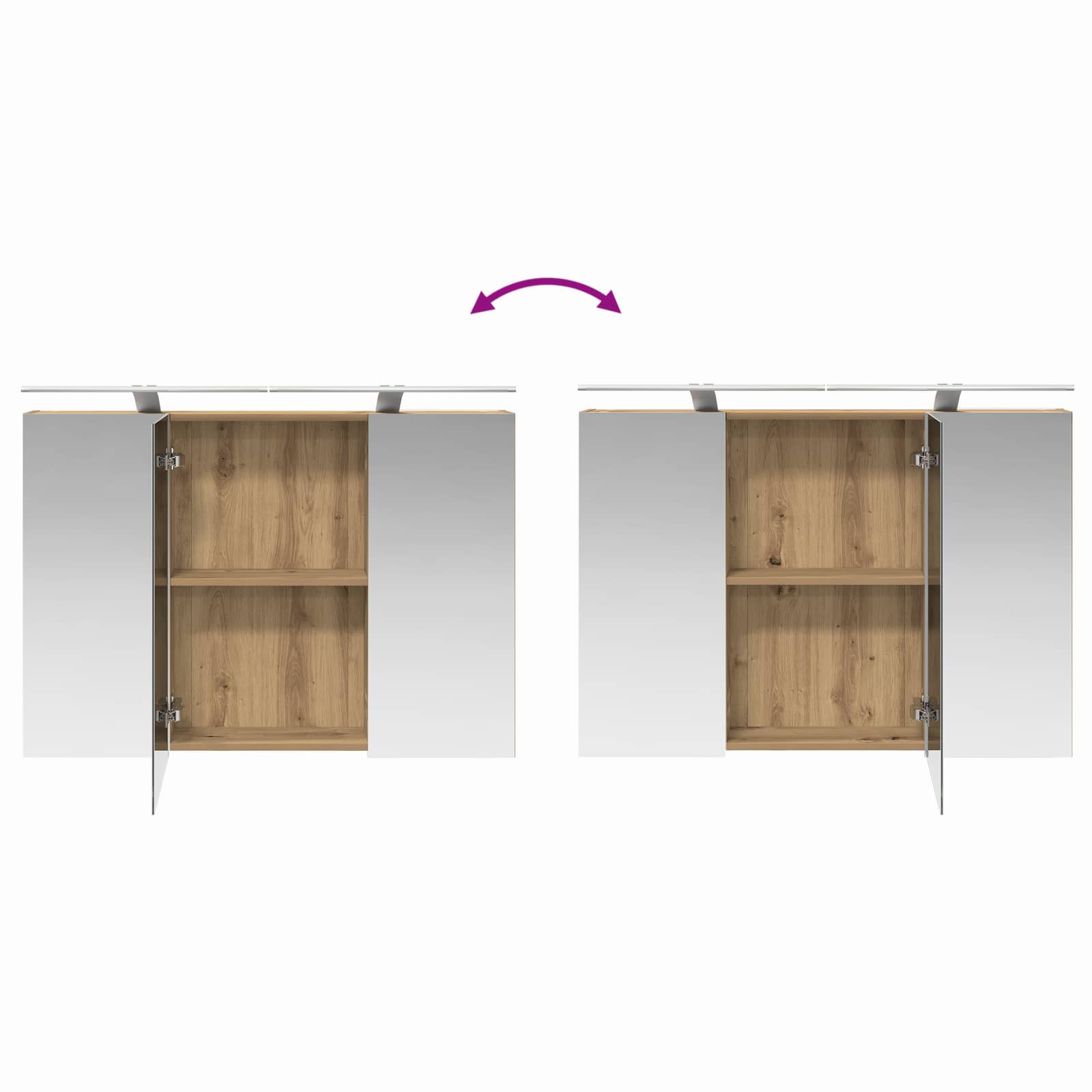 Bathroom Furniture Set 4 Pcs