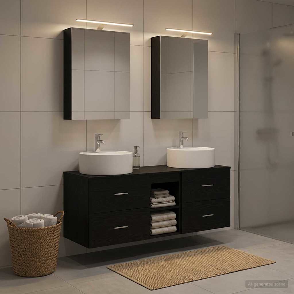 Bathroom Furniture Set 5 Pcs