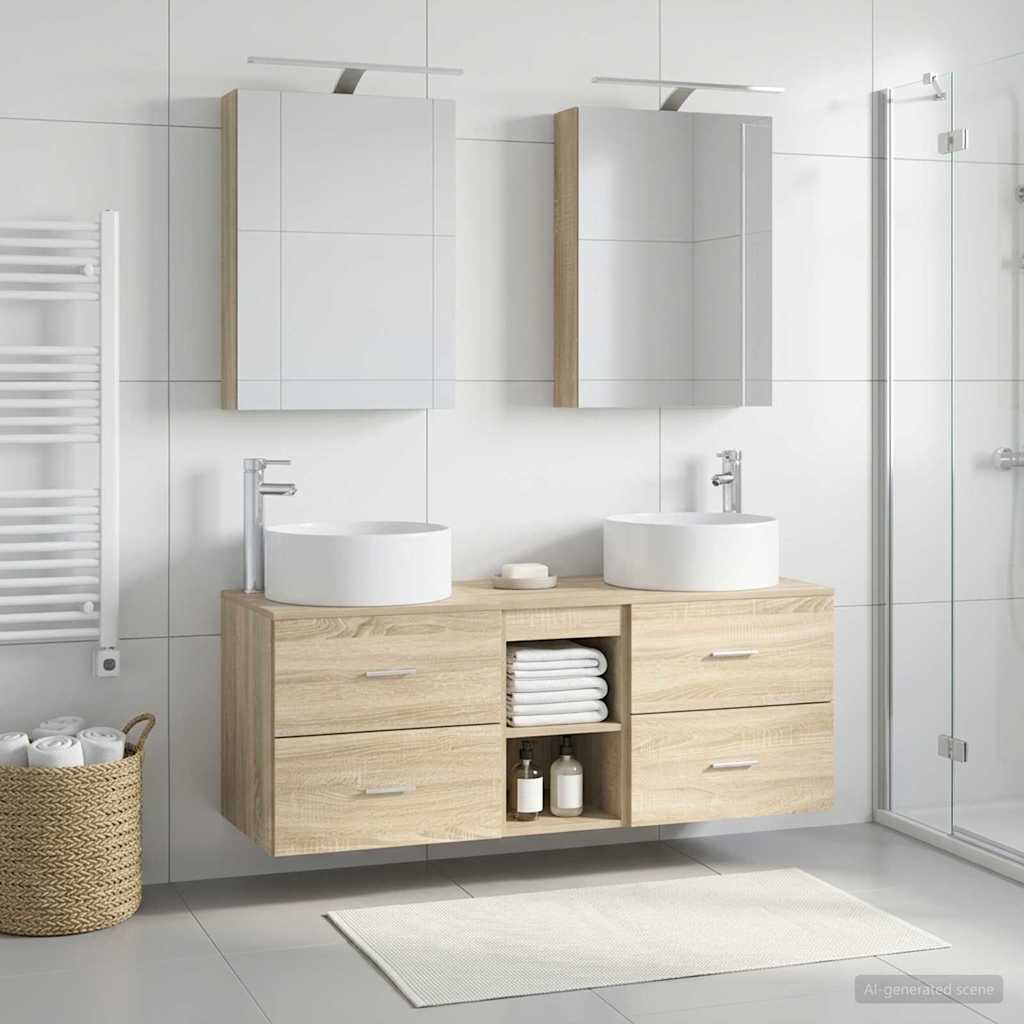 Bathroom Furniture Set 5 Pcs