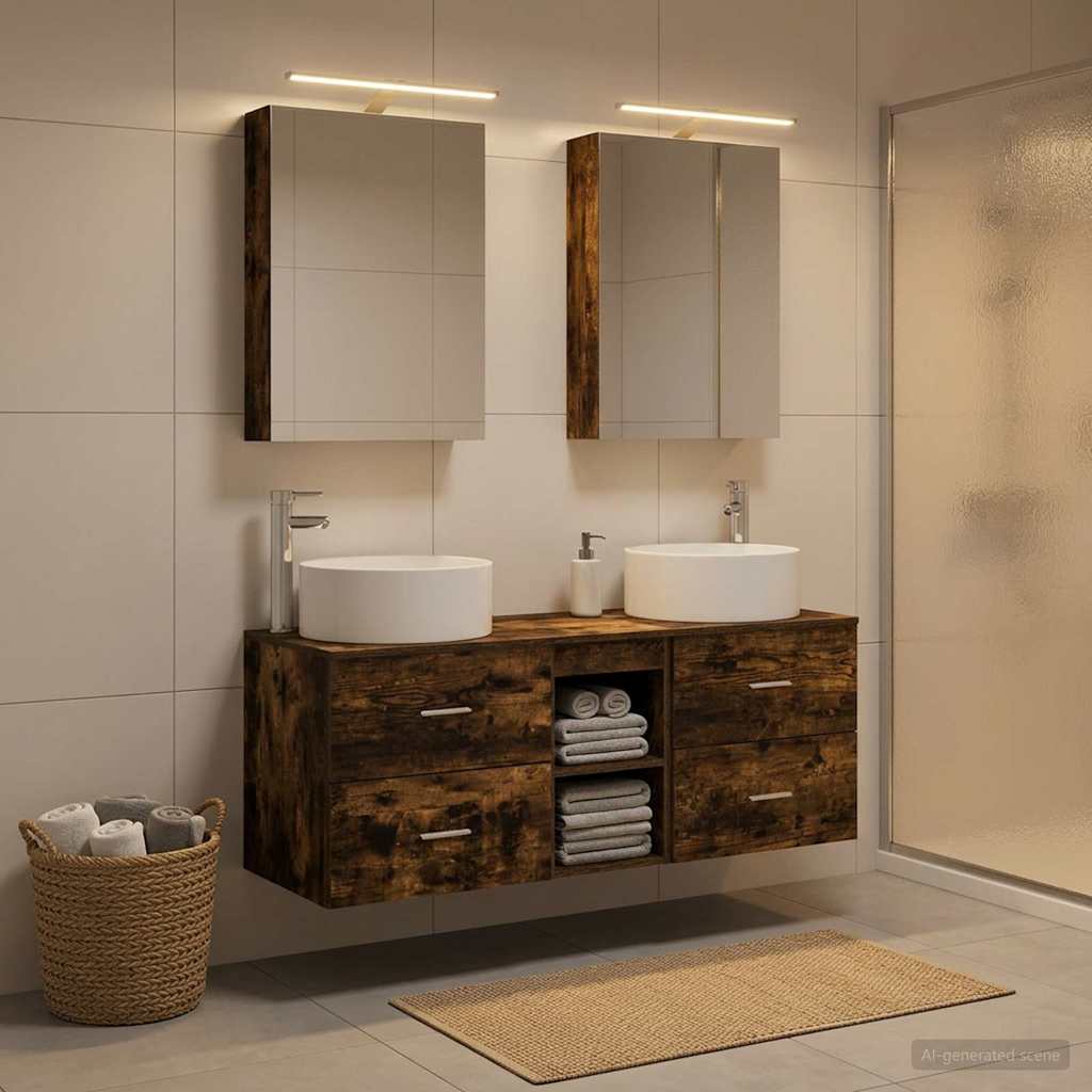Bathroom Furniture Set 5 Pcs