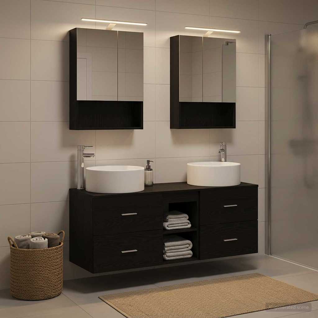 Bathroom Furniture Set 5 Pcs