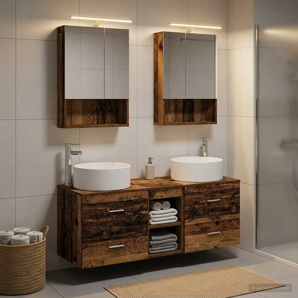 Bathroom Furniture Set 5 Pcs
