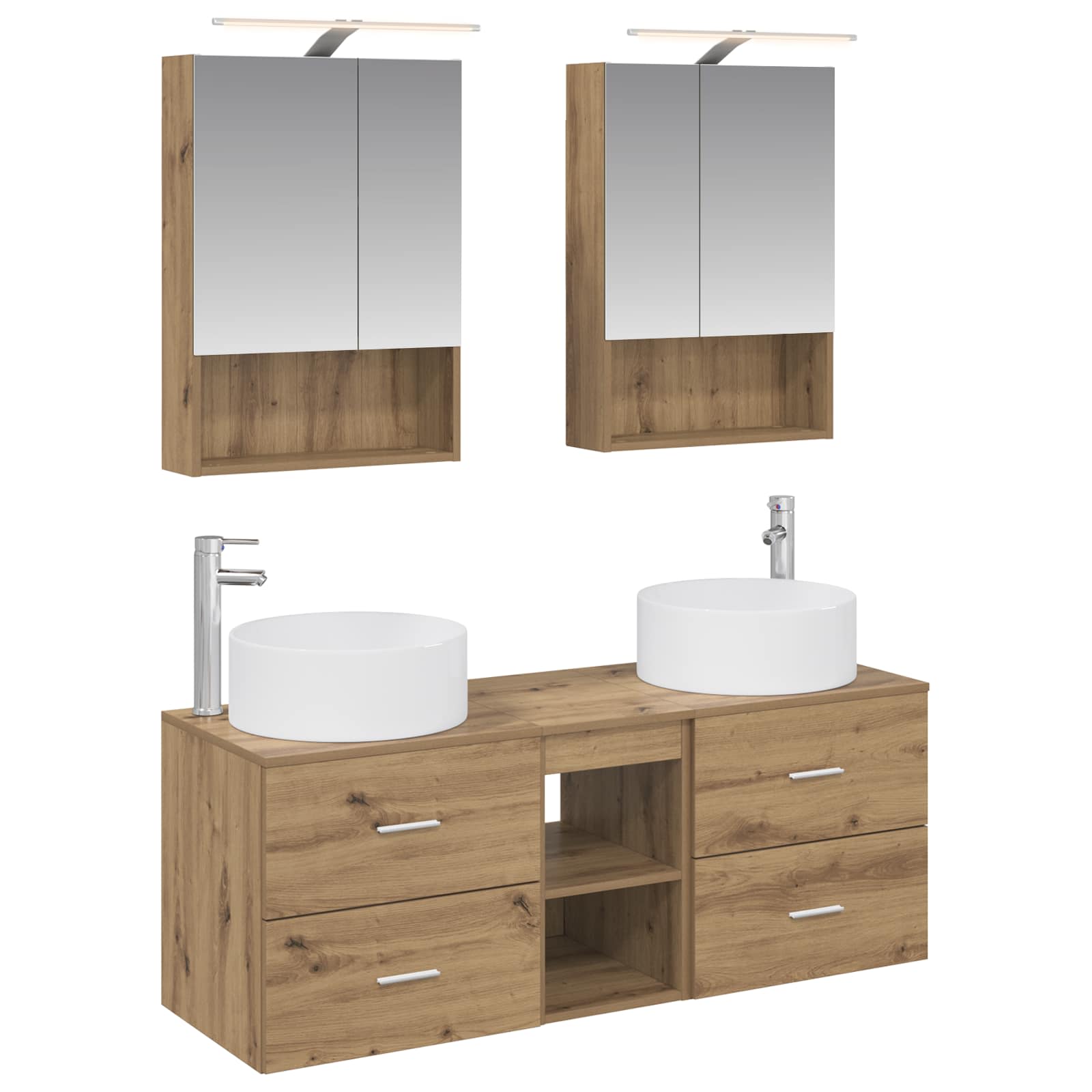 Bathroom Furniture Set 5 Pcs