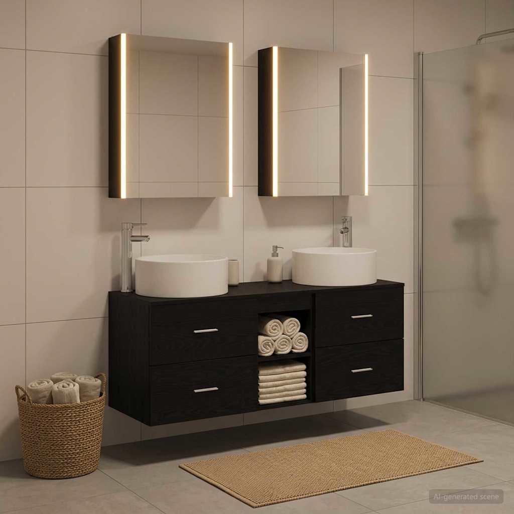 Bathroom Furniture Set 5 Pcs