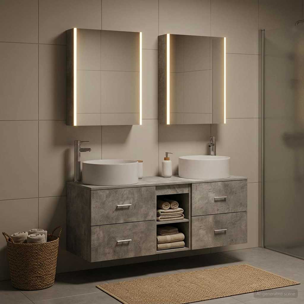Bathroom Furniture Set 5 Pcs