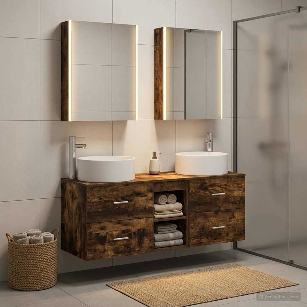 Bathroom Furniture Set 5 Pcs