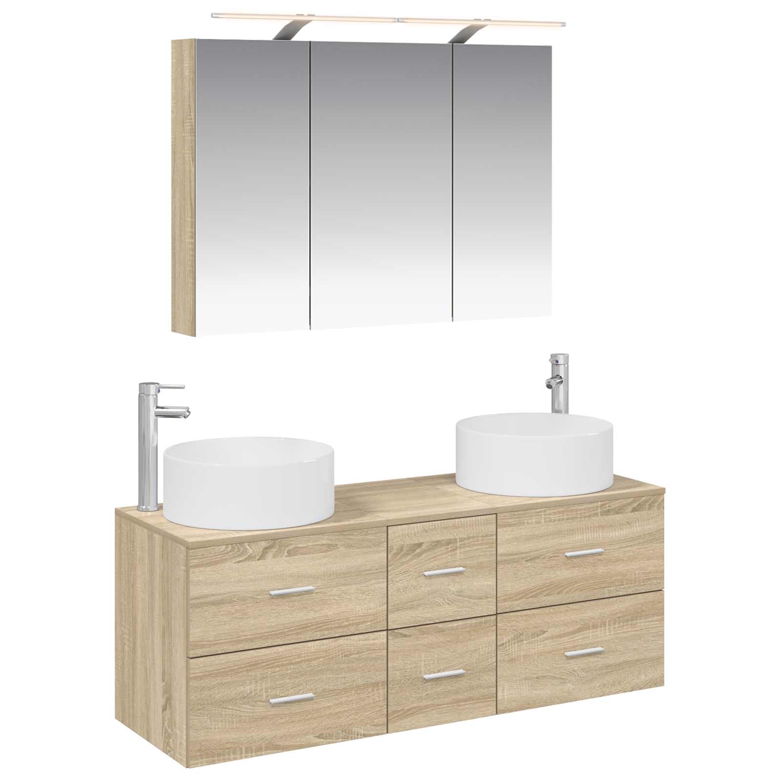 Bathroom Furniture Set 4 Pcs