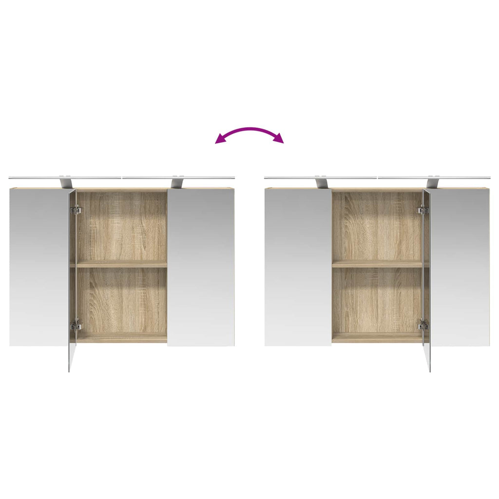 Bathroom Furniture Set 4 Pcs