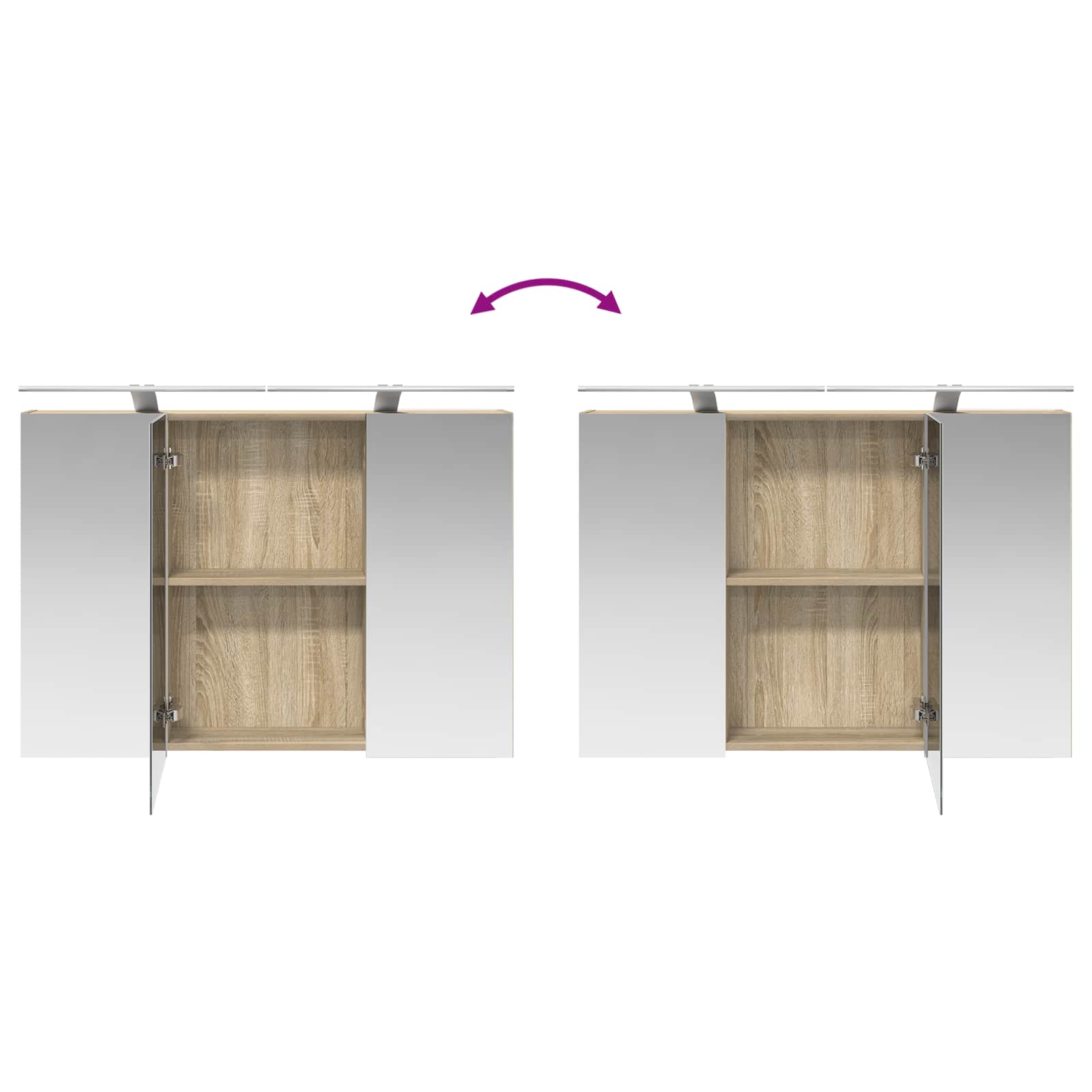 Bathroom Furniture Set 4 Pcs