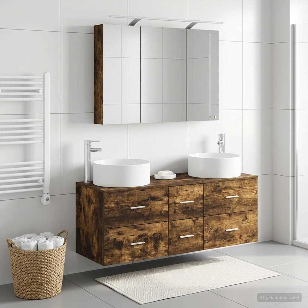 Bathroom Furniture Set 4 Pcs