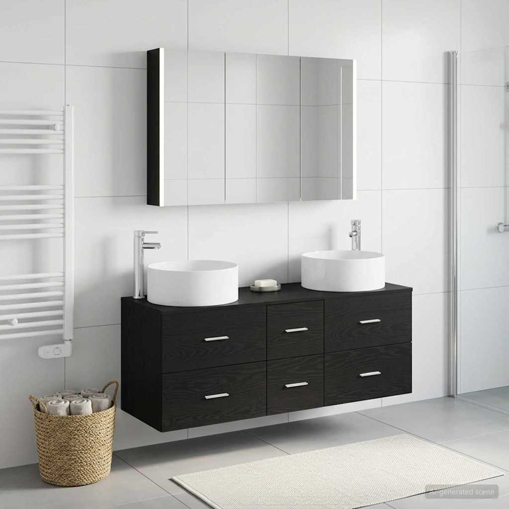 Bathroom Furniture Set 4 Pcs
