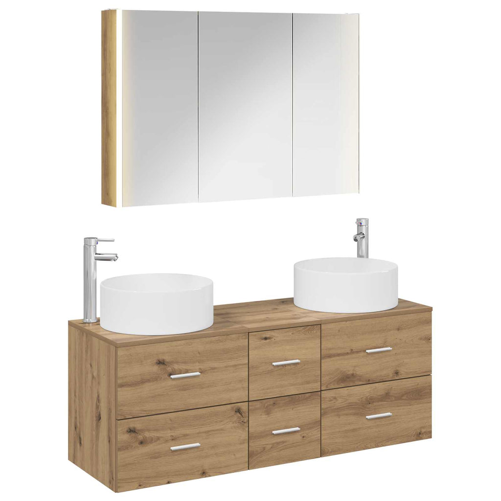 Bathroom Furniture Set 4 Pcs
