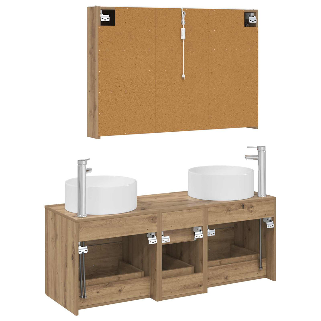 Bathroom Furniture Set 4 Pcs