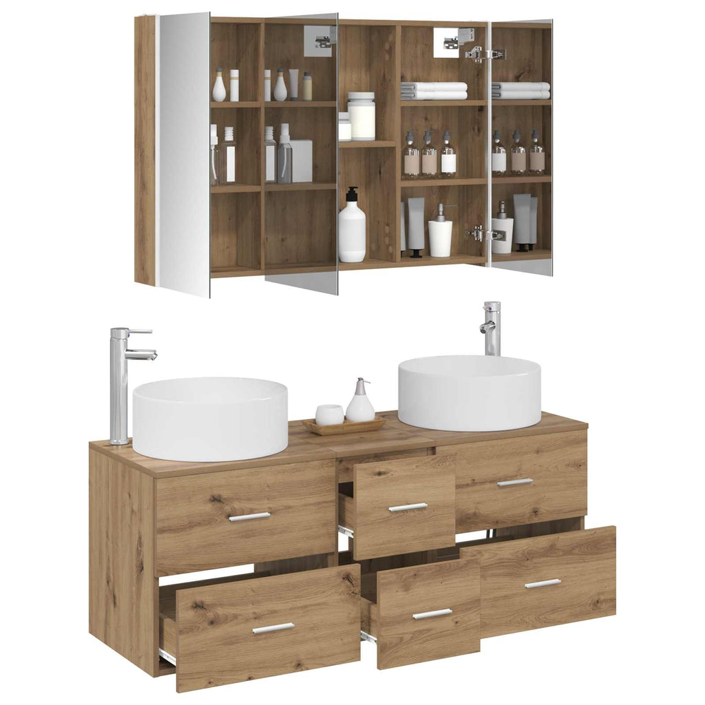 Bathroom Furniture Set 4 Pcs