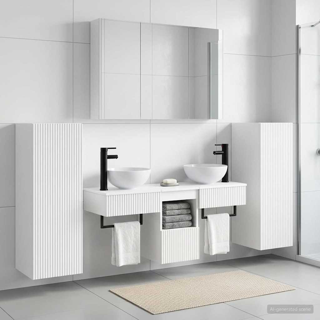 Bathroom Furniture Set 6 Pcs