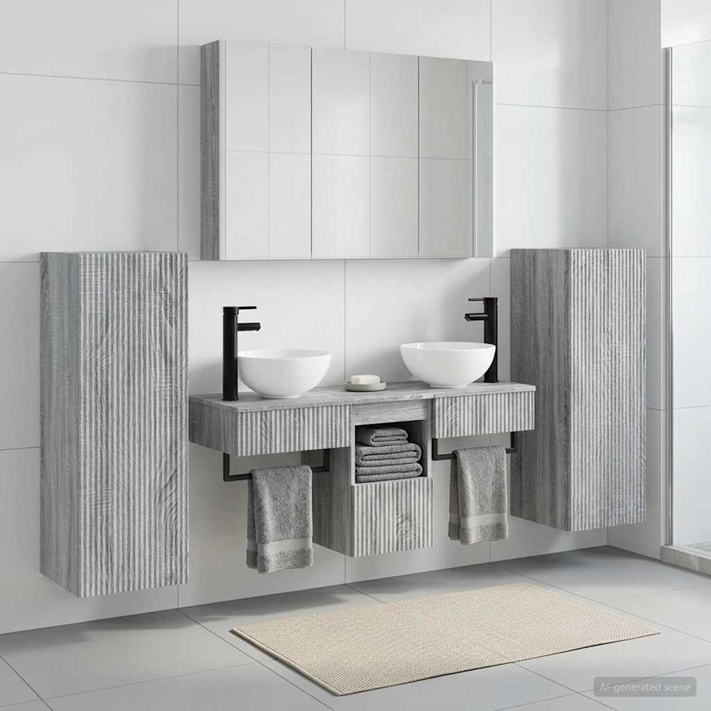 Bathroom Furniture Set 6 Pcs