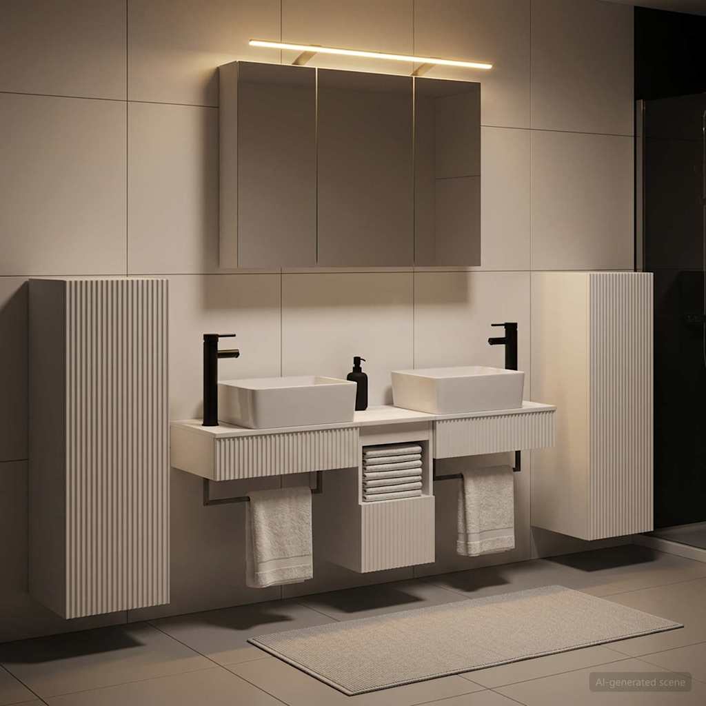 Bathroom Furniture Set 6 Pcs