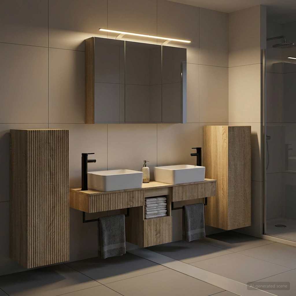 Bathroom Furniture Set 6 Pcs