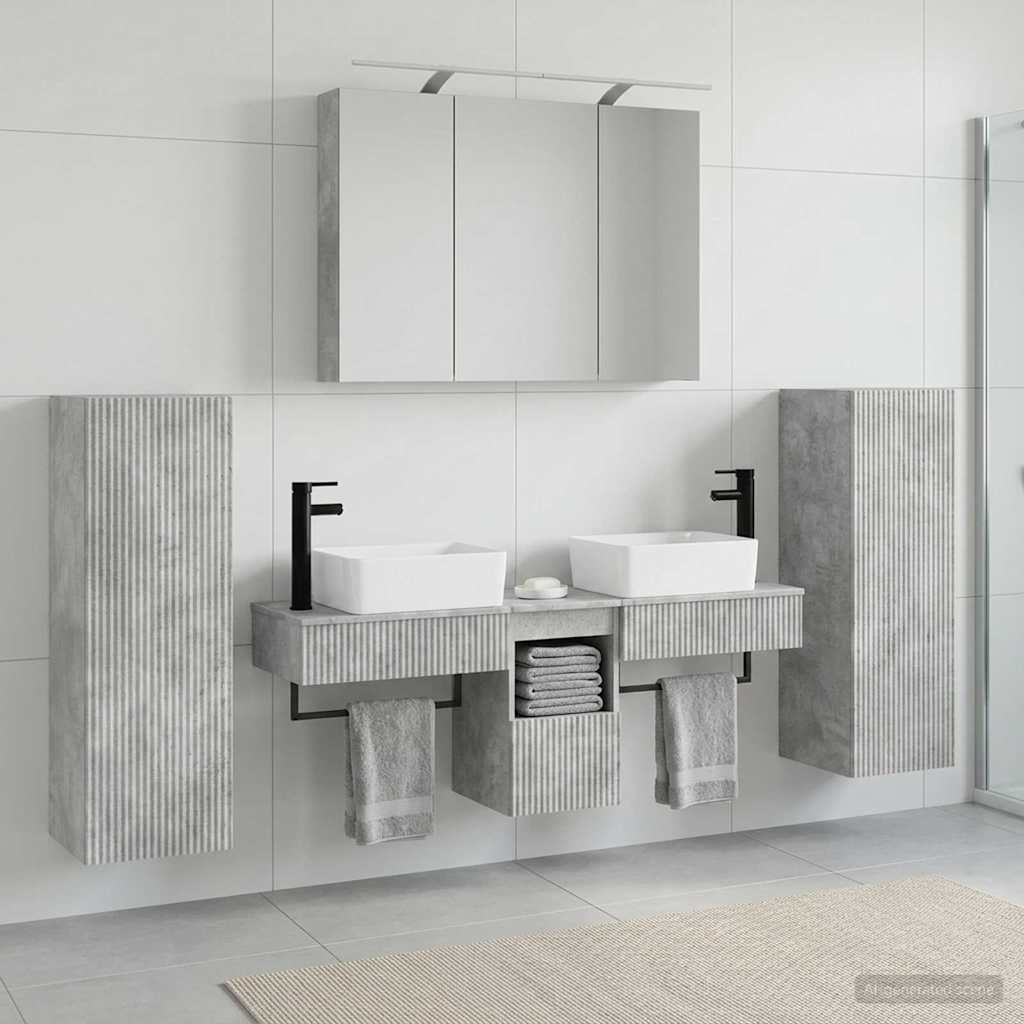 Bathroom Furniture Set 6 Pcs