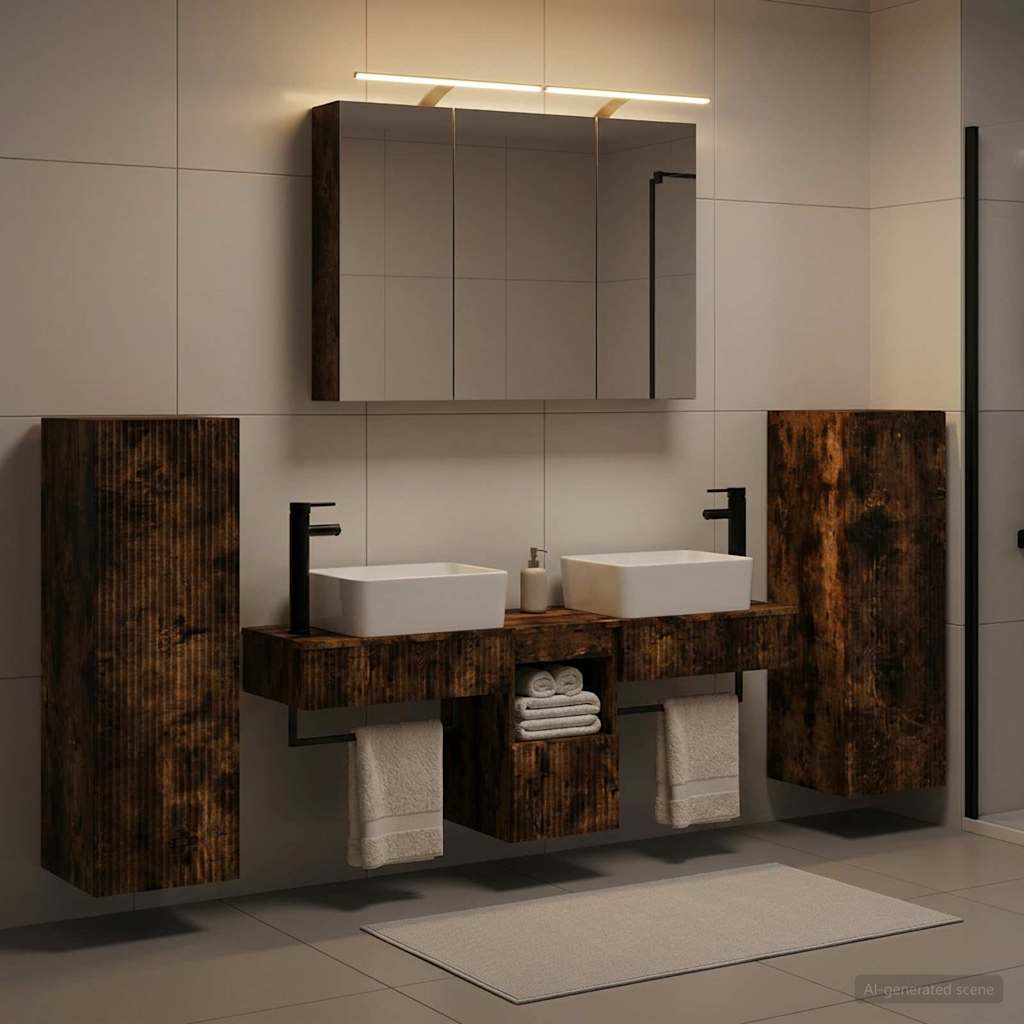 Bathroom Furniture Set 6 Pcs