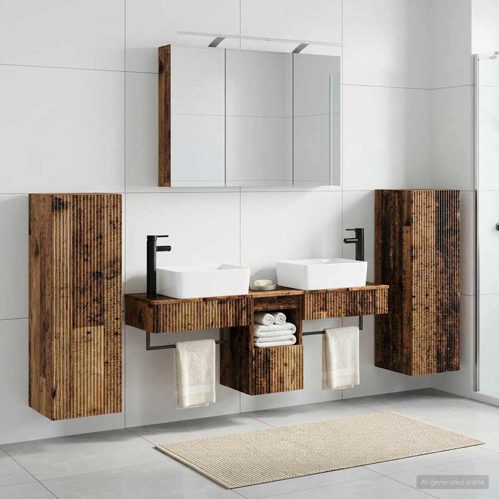 Bathroom Furniture Set 6 Pcs