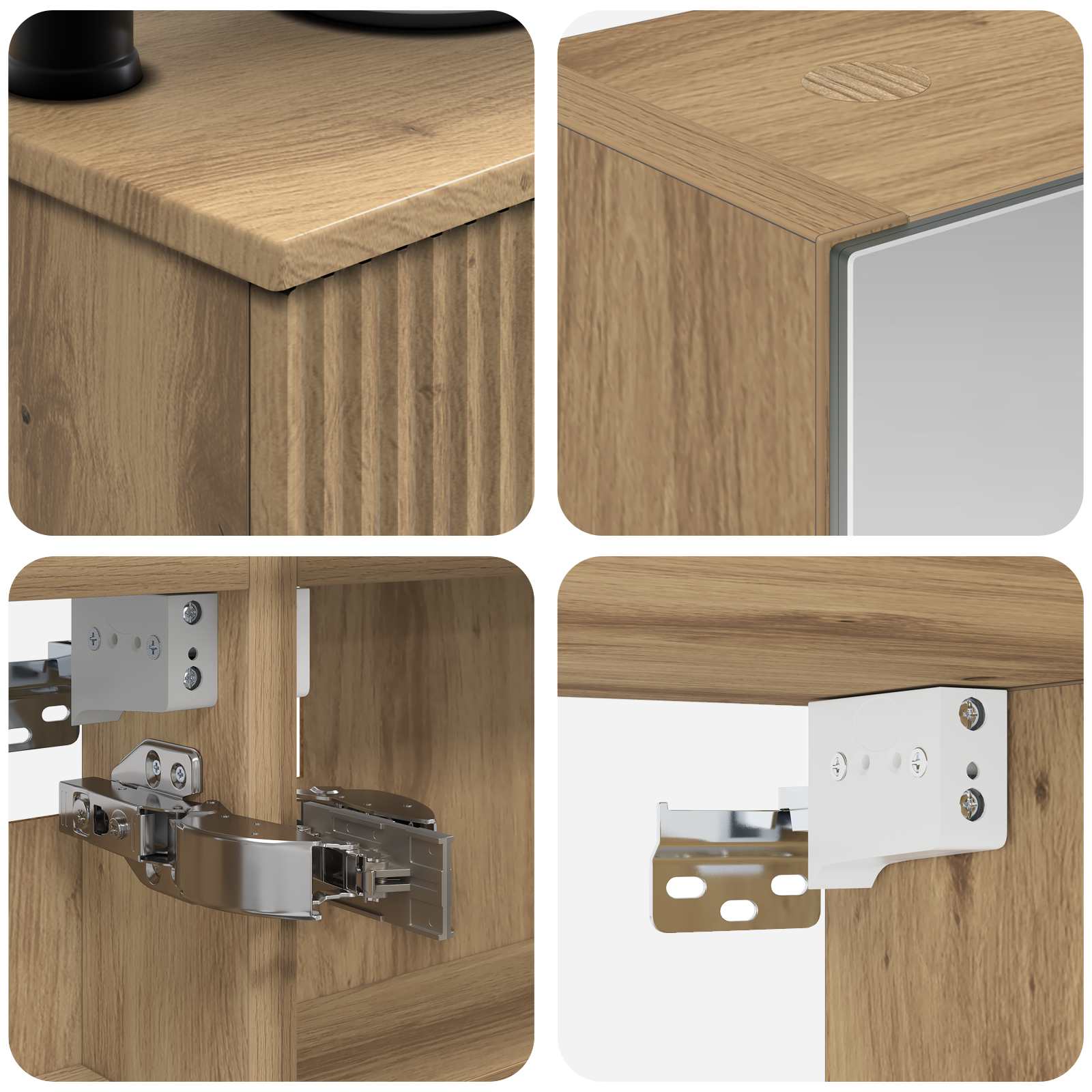 Bathroom Furniture Set 6 Pcs