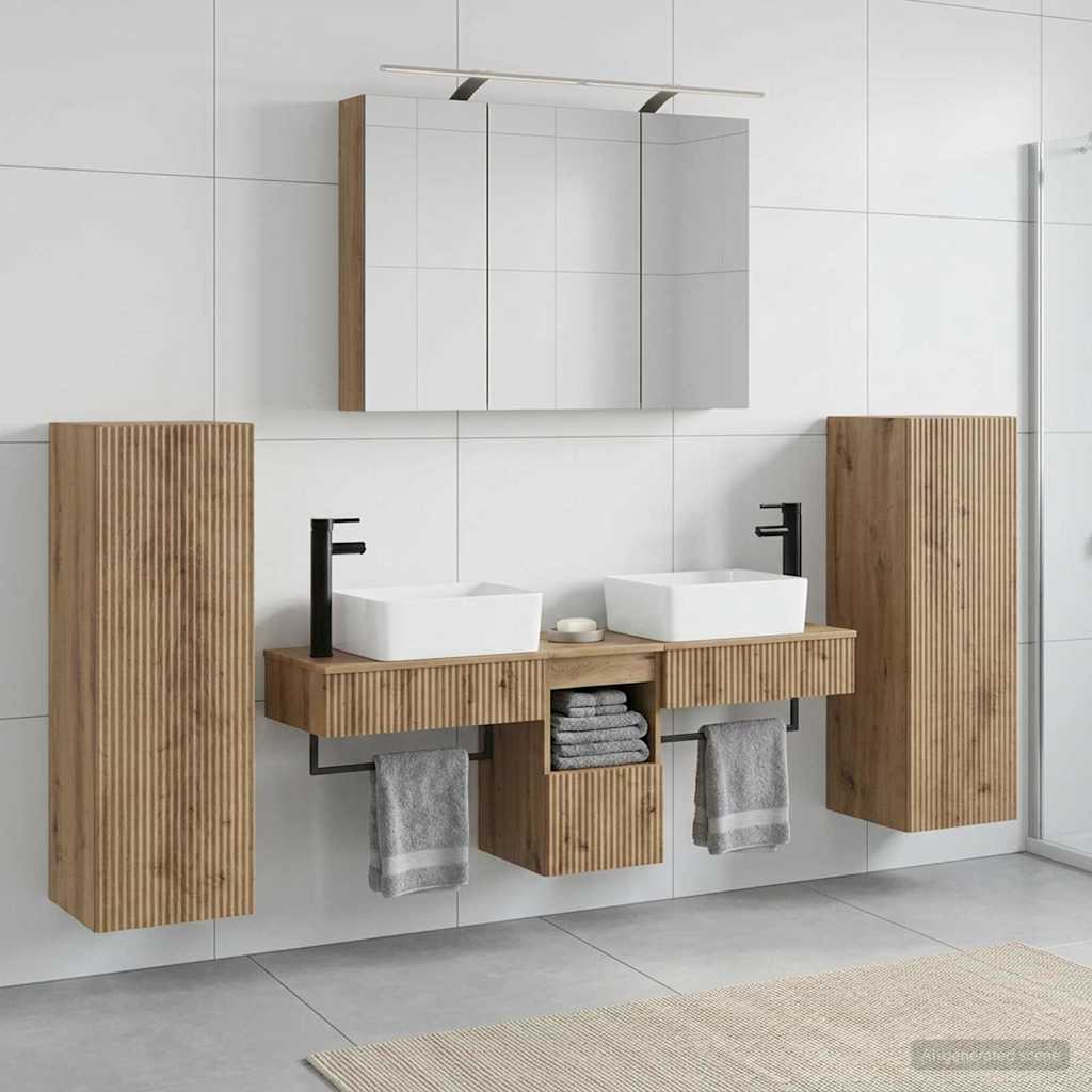 Bathroom Furniture Set 6 Pcs
