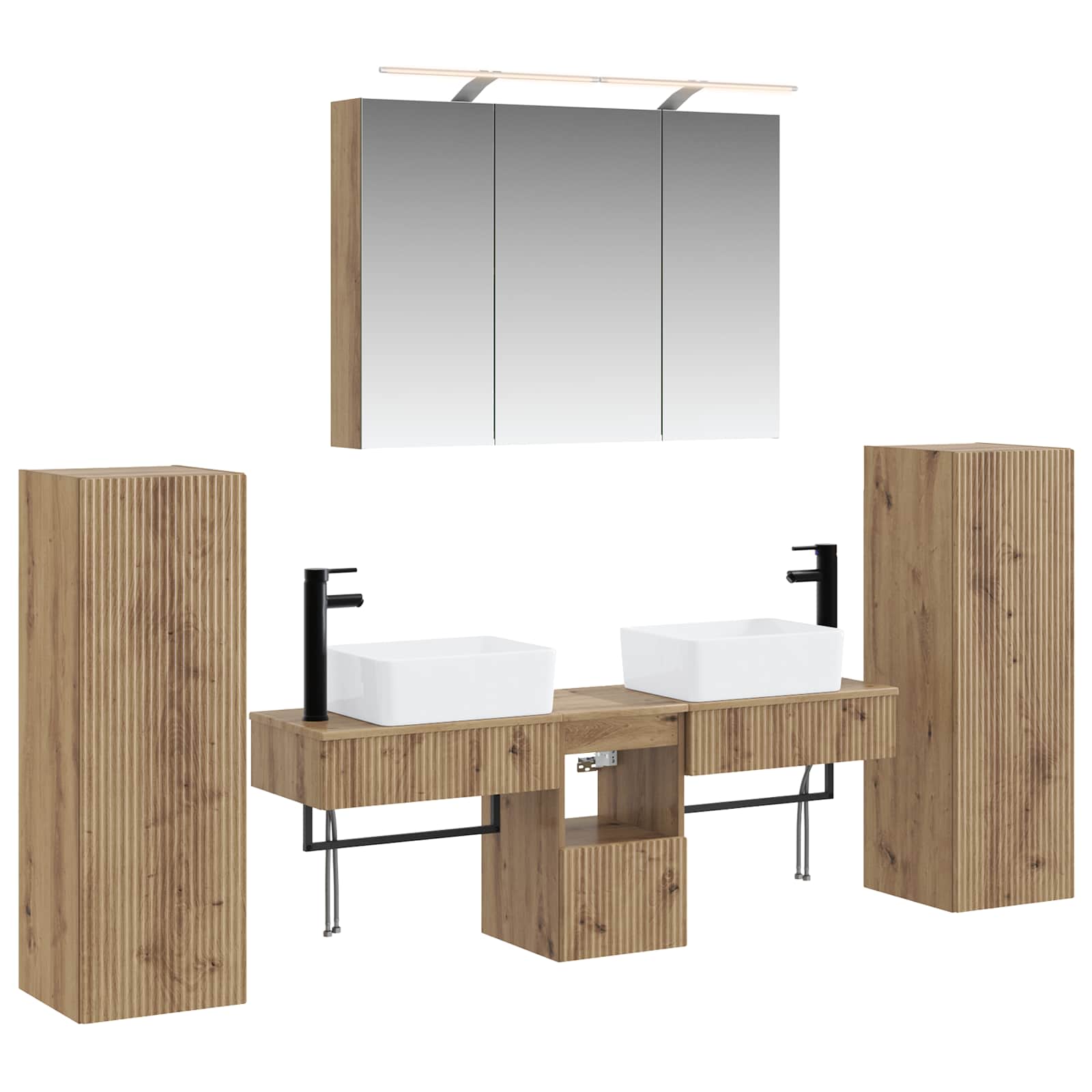 Bathroom Furniture Set 6 Pcs