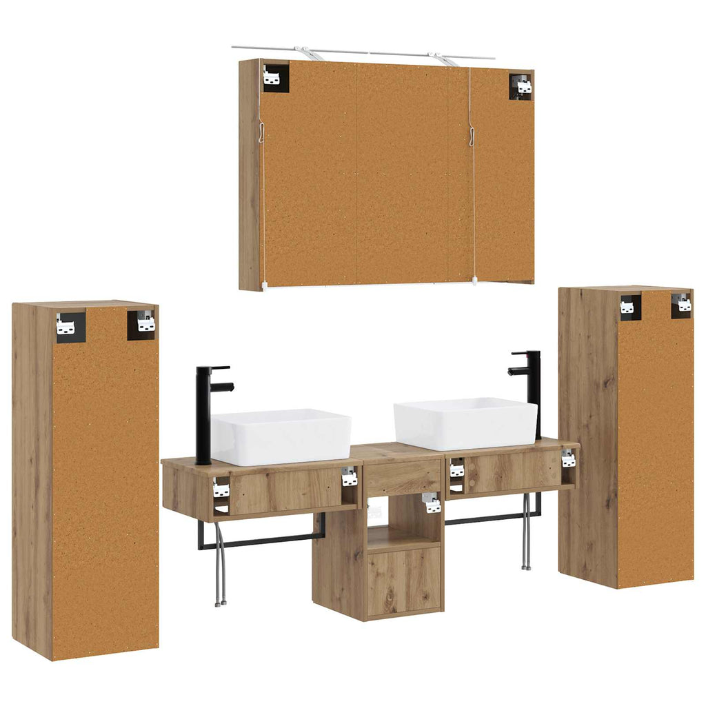 Bathroom Furniture Set 6 Pcs
