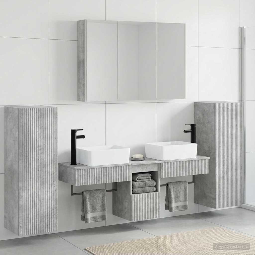 Bathroom Furniture Set 6 Pcs
