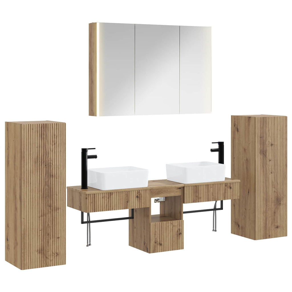 Bathroom Furniture Set 6 Pcs