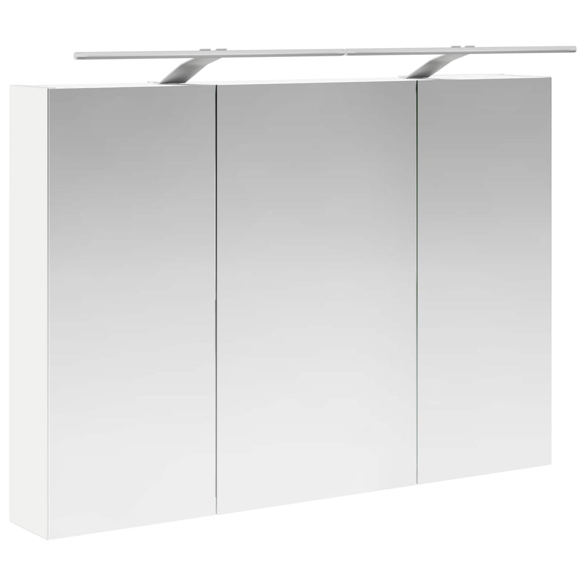Furniture Set Bathroom 6 Pcs Artisan Oak Smoked Oak Sonoma Oak Concrete Grey LED