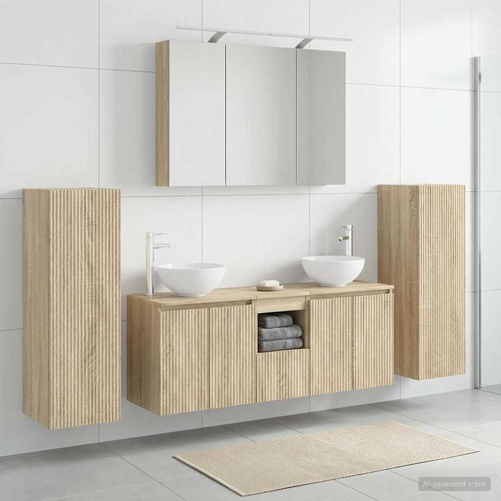 Bathroom Furniture Set 6 Pcs