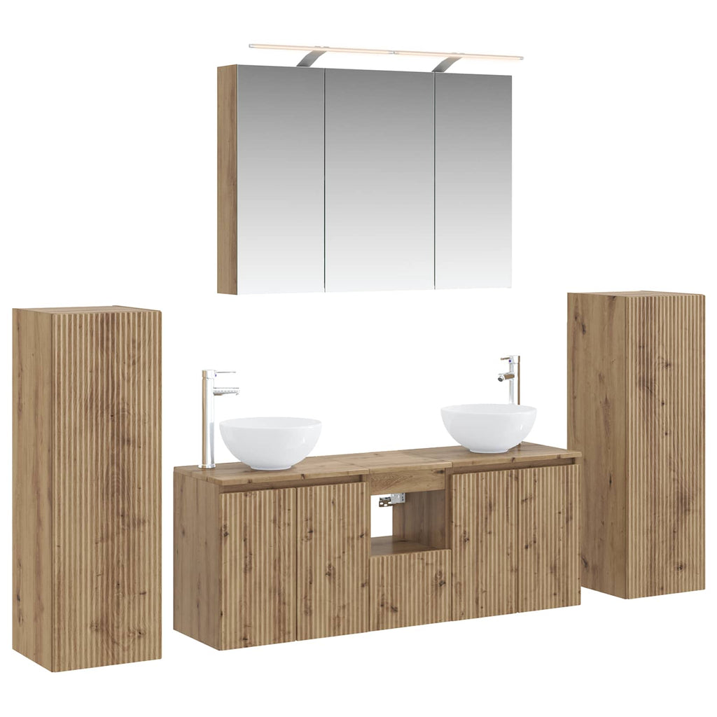 Bathroom Furniture Set 6 Pcs