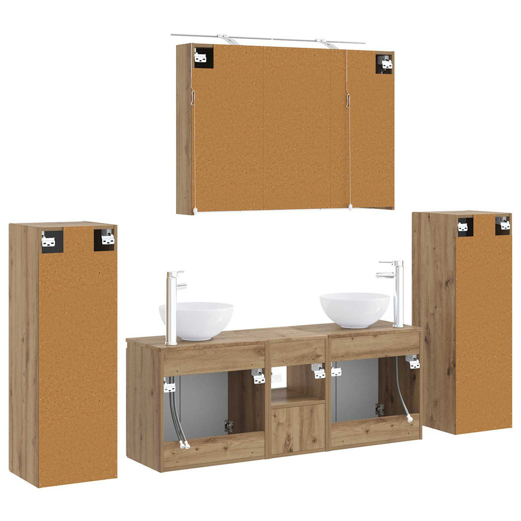 Bathroom Furniture Set 6 Pcs