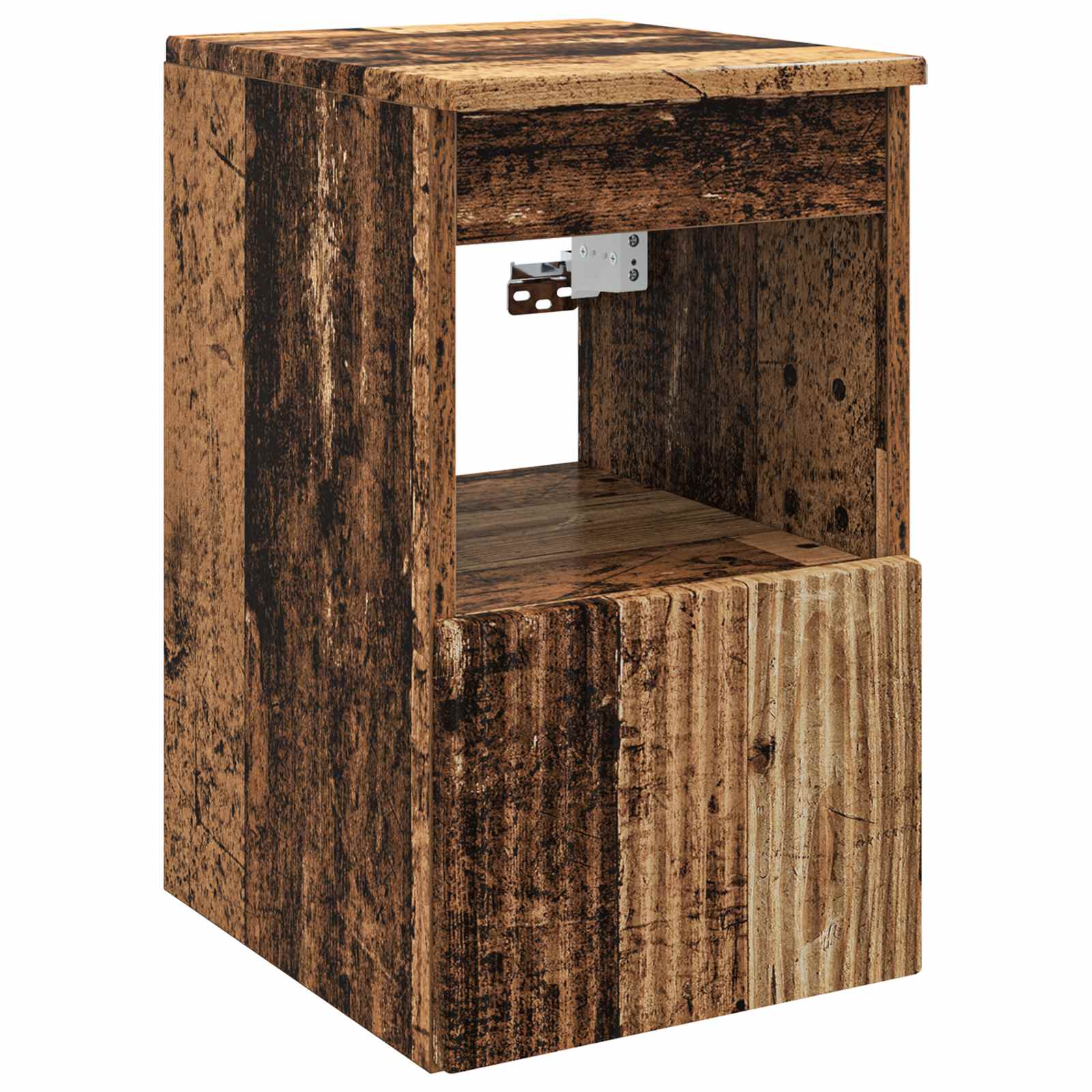 Bathroom Furniture Set 6 Pcs Engineered Wood And Glass