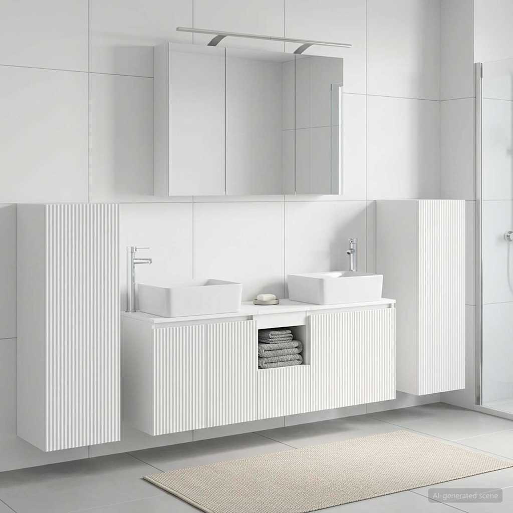 Bathroom Furniture Set 6 Pcs