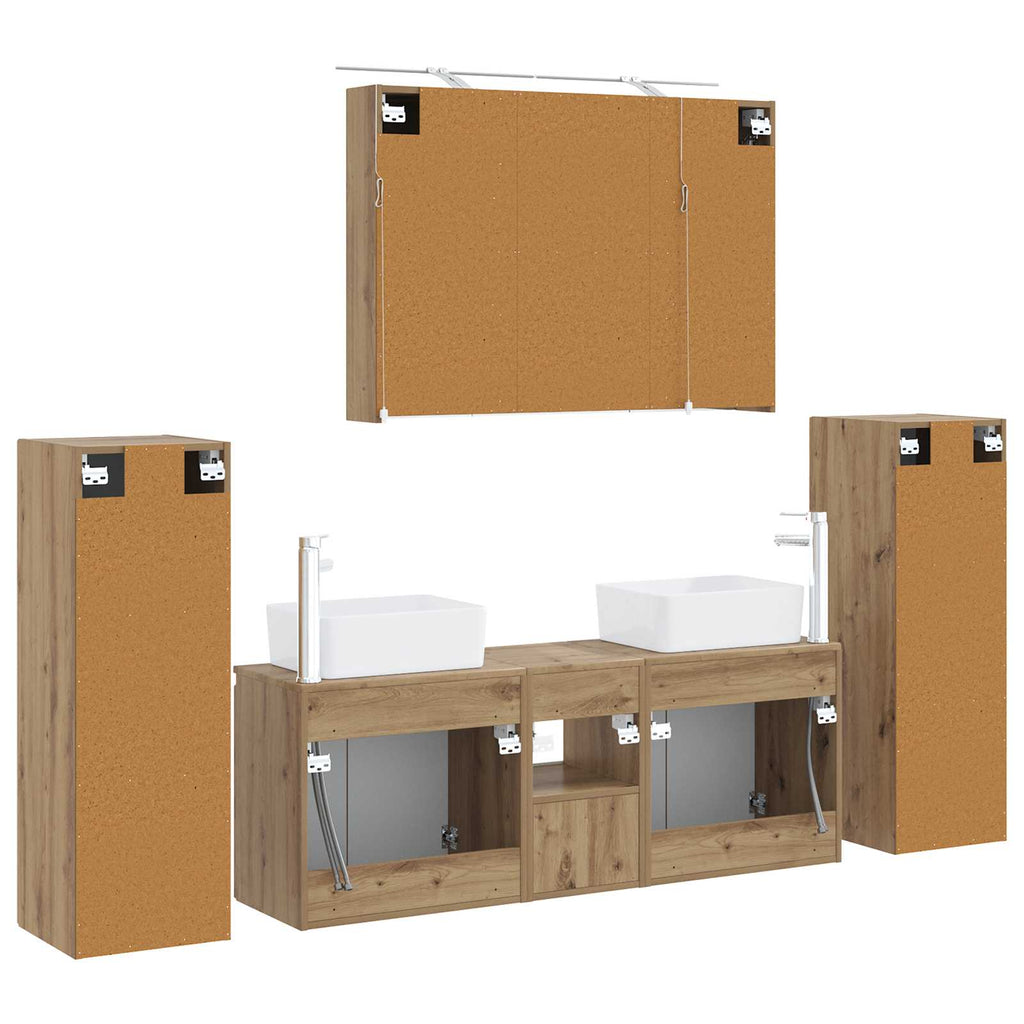 Bathroom Furniture Set 6 Pcs