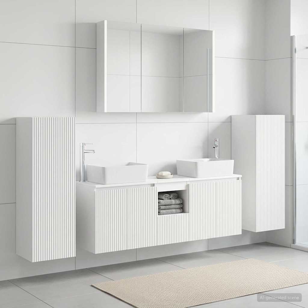 Bathroom Furniture Set 6 Pcs