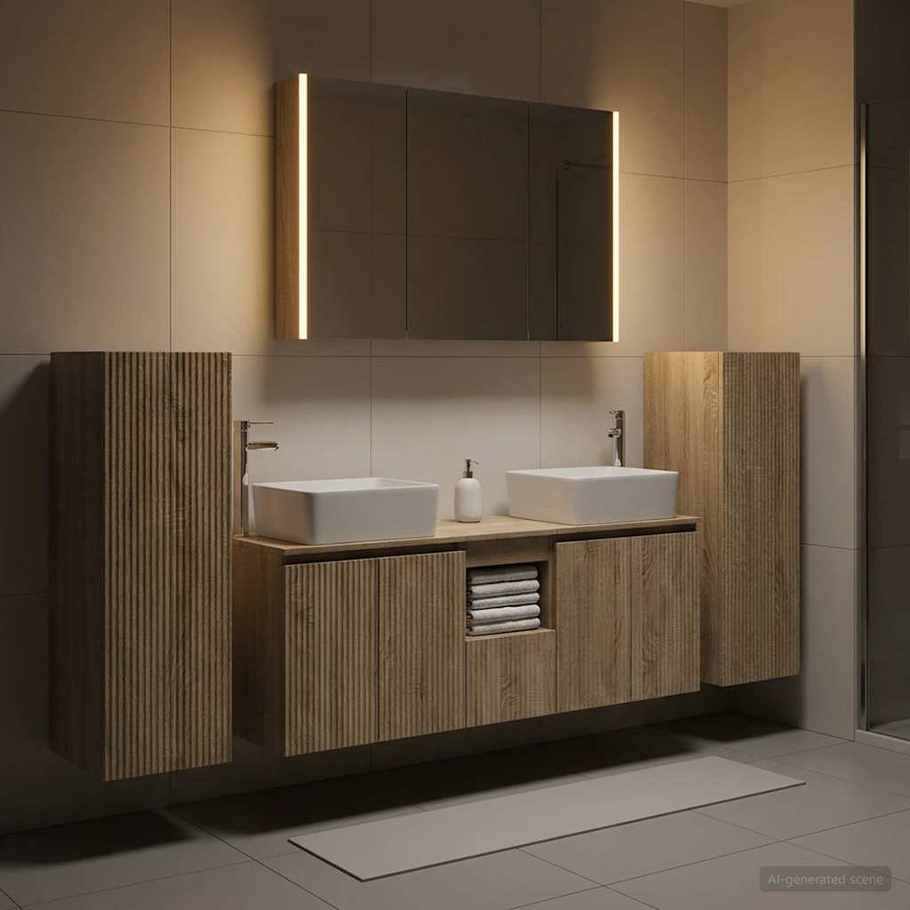 Bathroom Furniture Set 6 Pcs