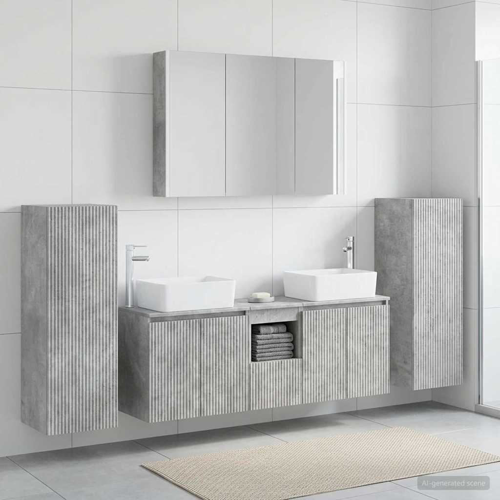 Bathroom Furniture Set 6 Pcs