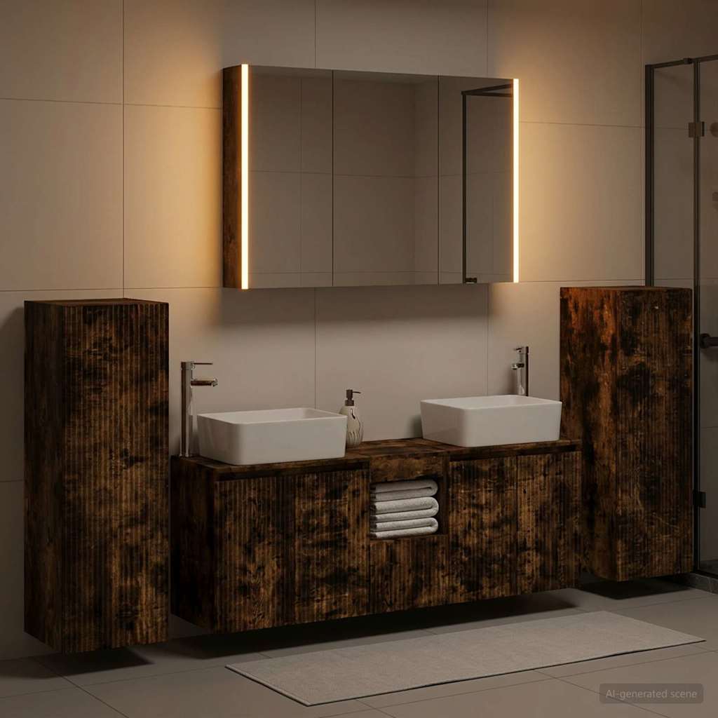 Bathroom Furniture Set 6 Pcs