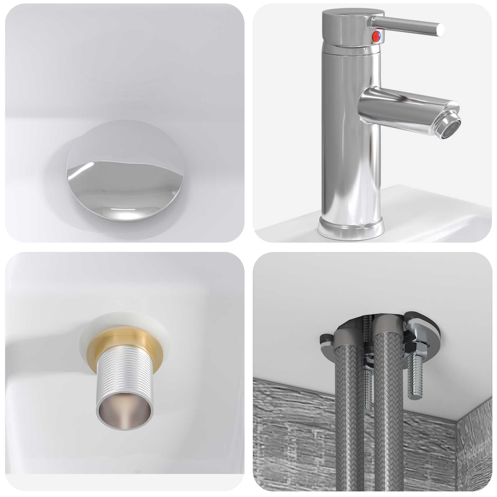 Bathroom Furniture Set 6 Pcs