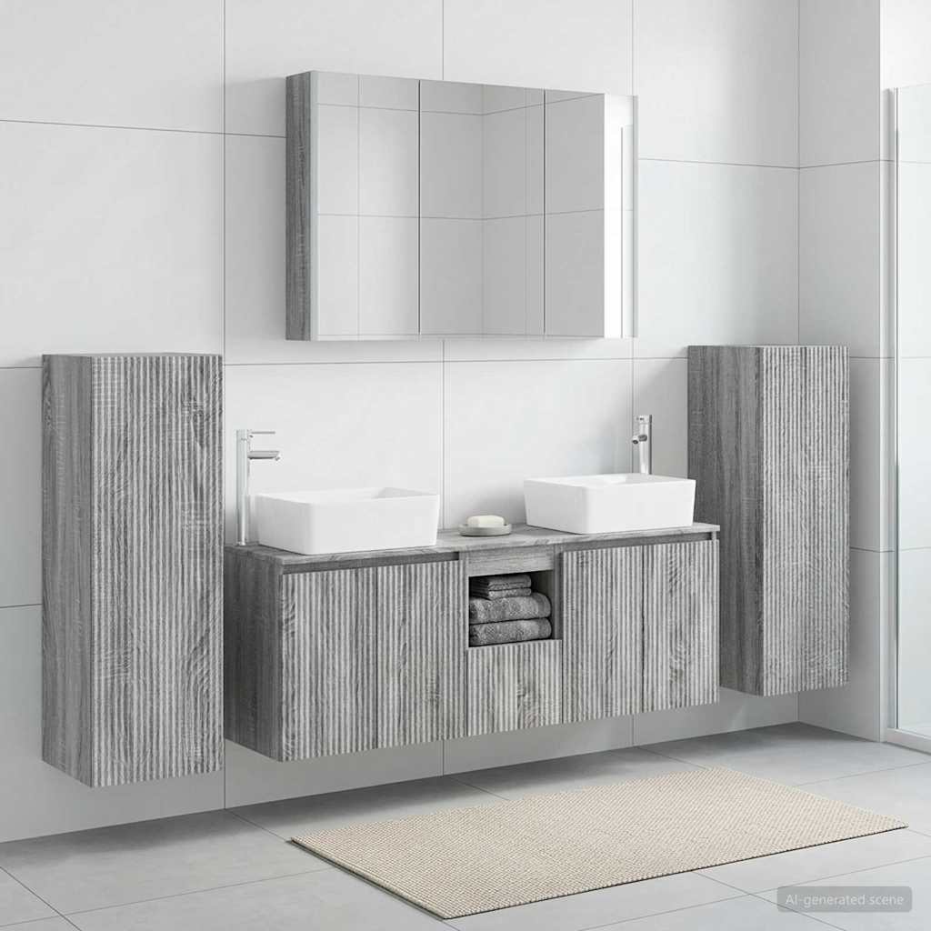 Bathroom Furniture Set 6 Pcs