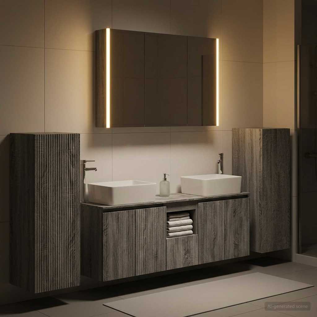 Bathroom Furniture Set 6 Pcs