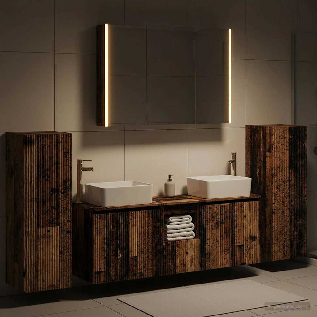Bathroom Furniture Set 6 Pcs
