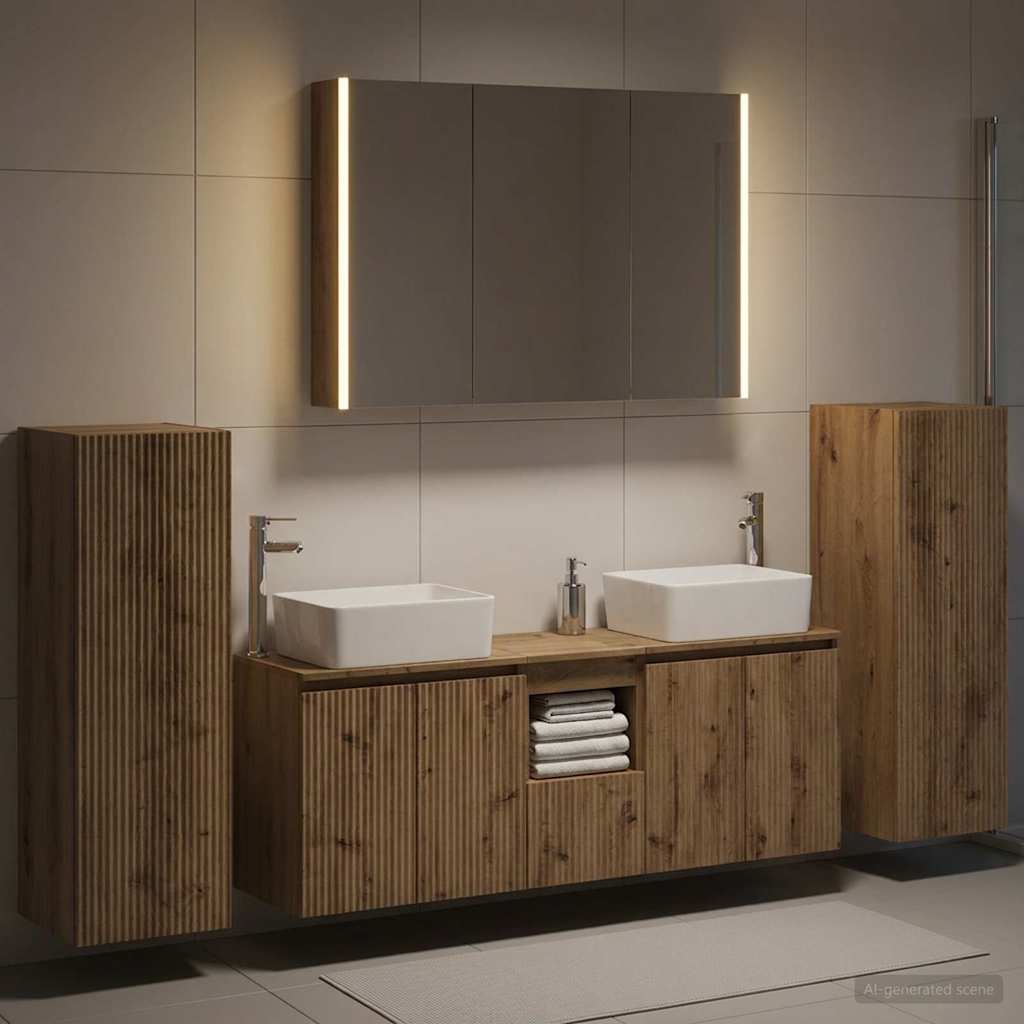 Bathroom Furniture Set 6 Pcs