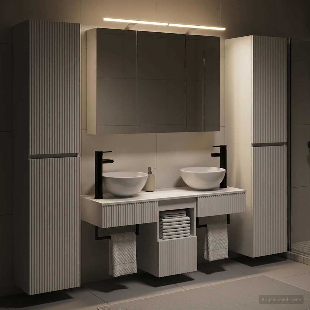 Bathroom Furniture Set 6 Pcs